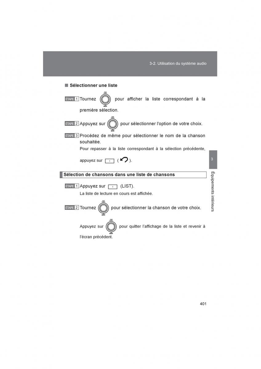 Toyota 4Runner 5 V N280 manuel du proprietaire / page 403