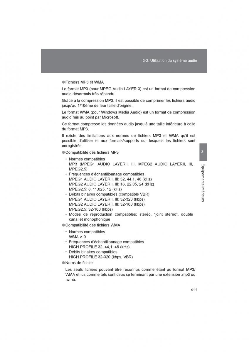 Toyota 4Runner 5 V N280 manuel du proprietaire / page 413