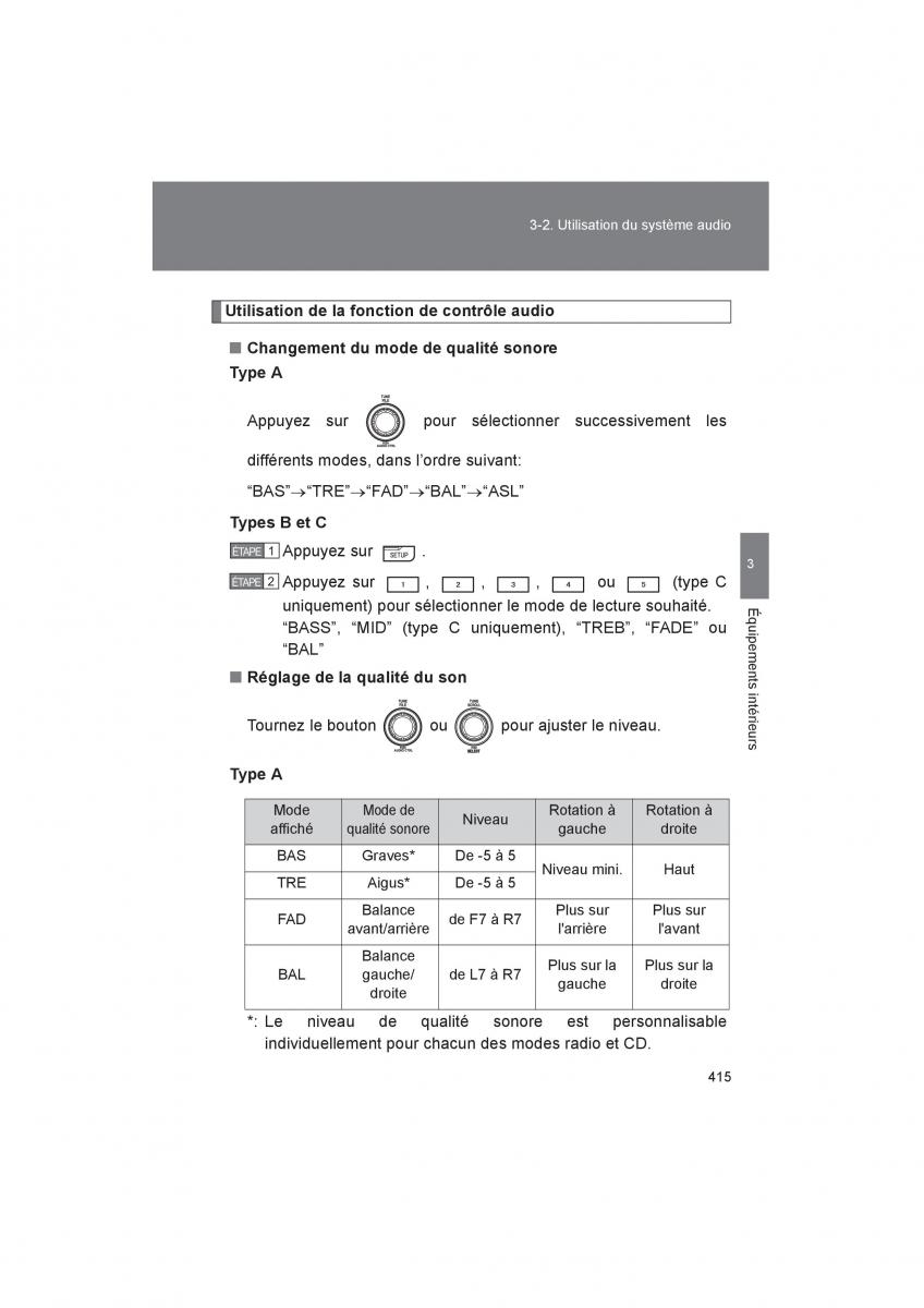 Toyota 4Runner 5 V N280 manuel du proprietaire / page 417