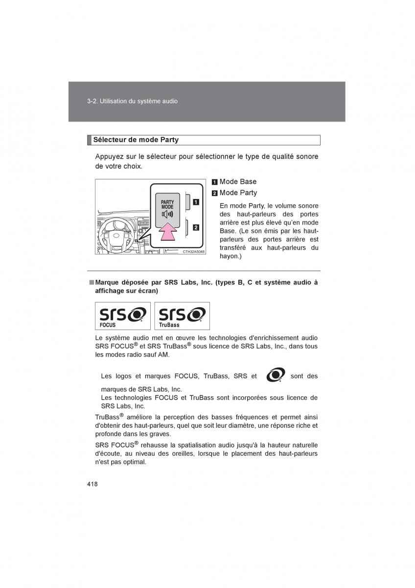 Toyota 4Runner 5 V N280 manuel du proprietaire / page 420