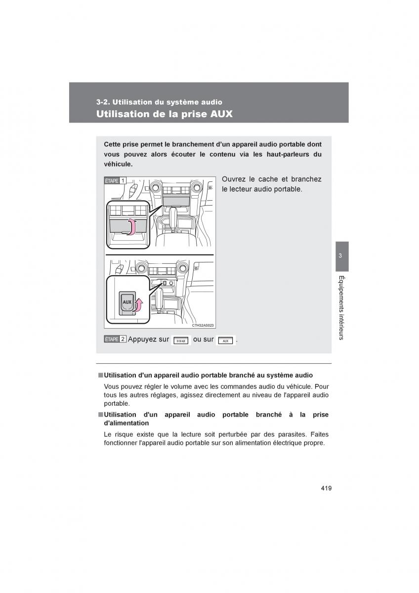 Toyota 4Runner 5 V N280 manuel du proprietaire / page 421