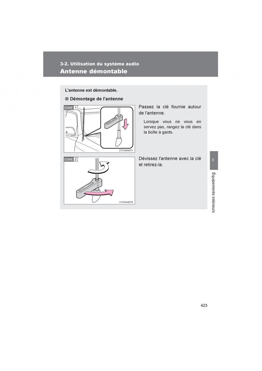 Toyota 4Runner 5 V N280 manuel du proprietaire / page 425