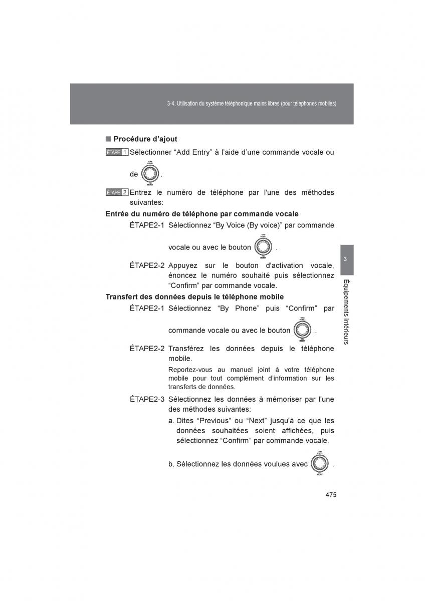 Toyota 4Runner 5 V N280 manuel du proprietaire / page 477