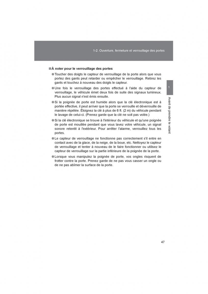 Toyota 4Runner 5 V N280 manuel du proprietaire / page 49