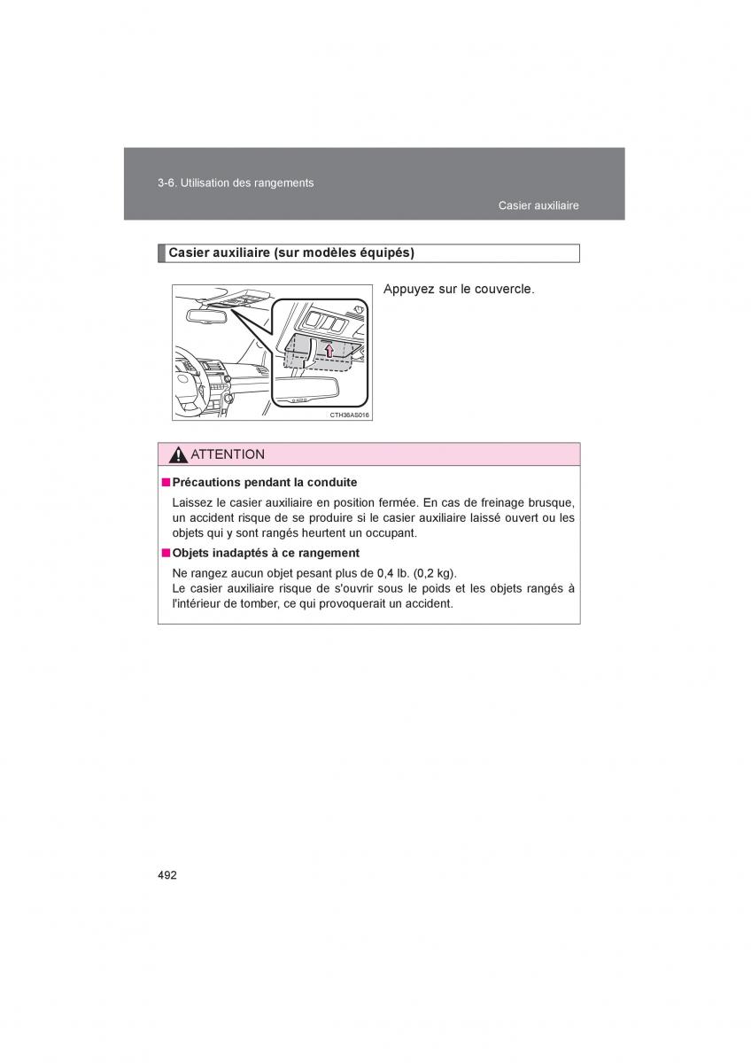 Toyota 4Runner 5 V N280 manuel du proprietaire / page 494