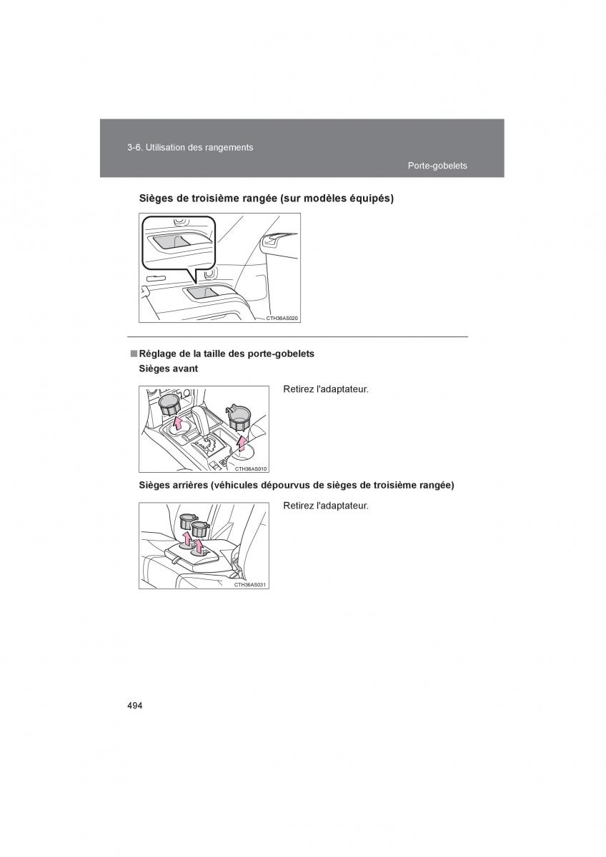 Toyota 4Runner 5 V N280 manuel du proprietaire / page 496