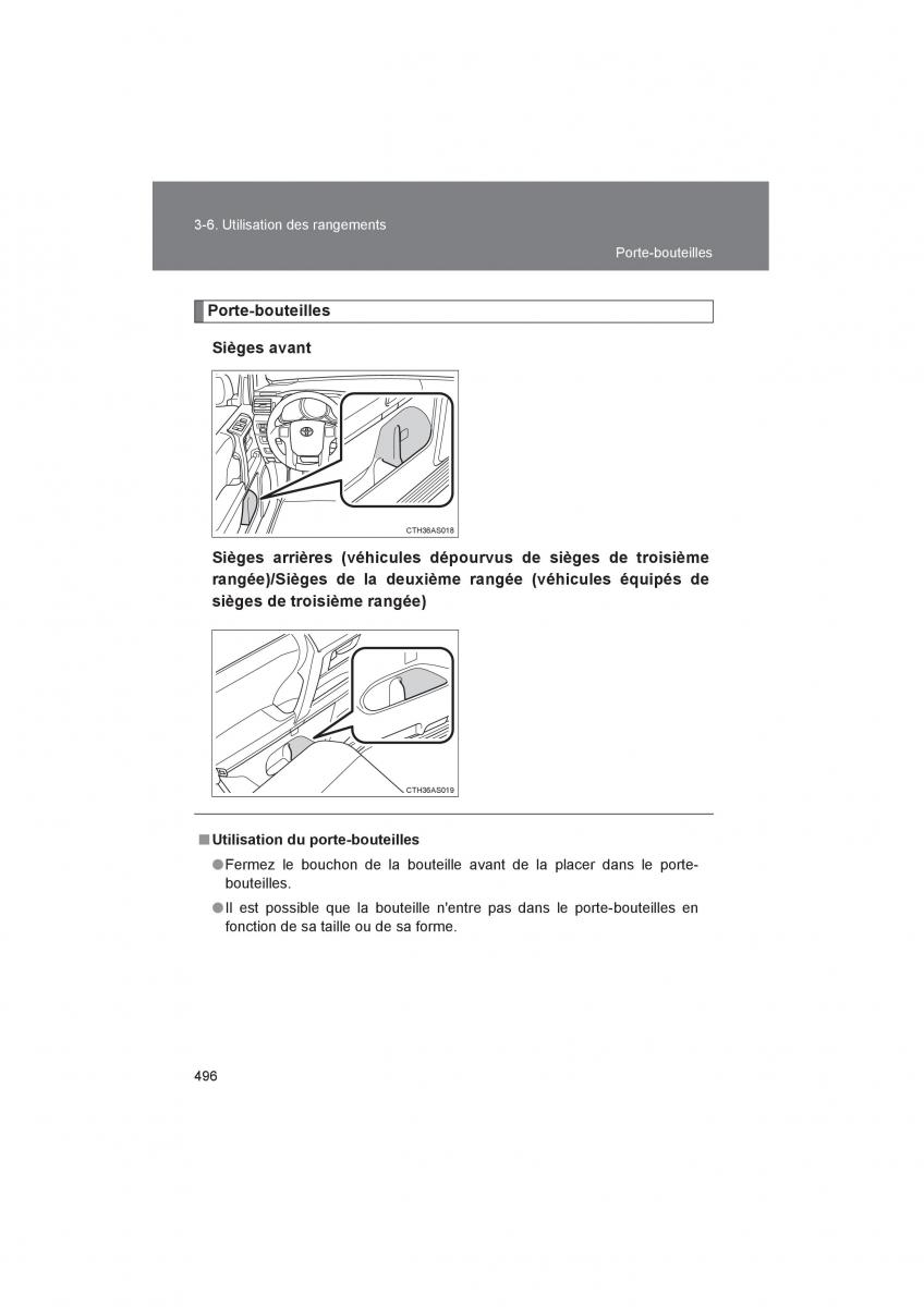 Toyota 4Runner 5 V N280 manuel du proprietaire / page 498