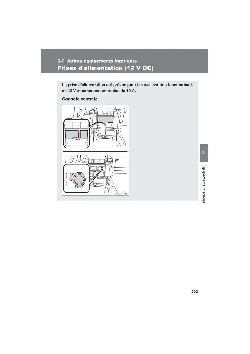 Toyota 4Runner 5 V N280 manuel du proprietaire / page 507