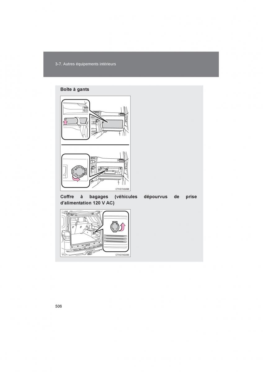 Toyota 4Runner 5 V N280 manuel du proprietaire / page 508