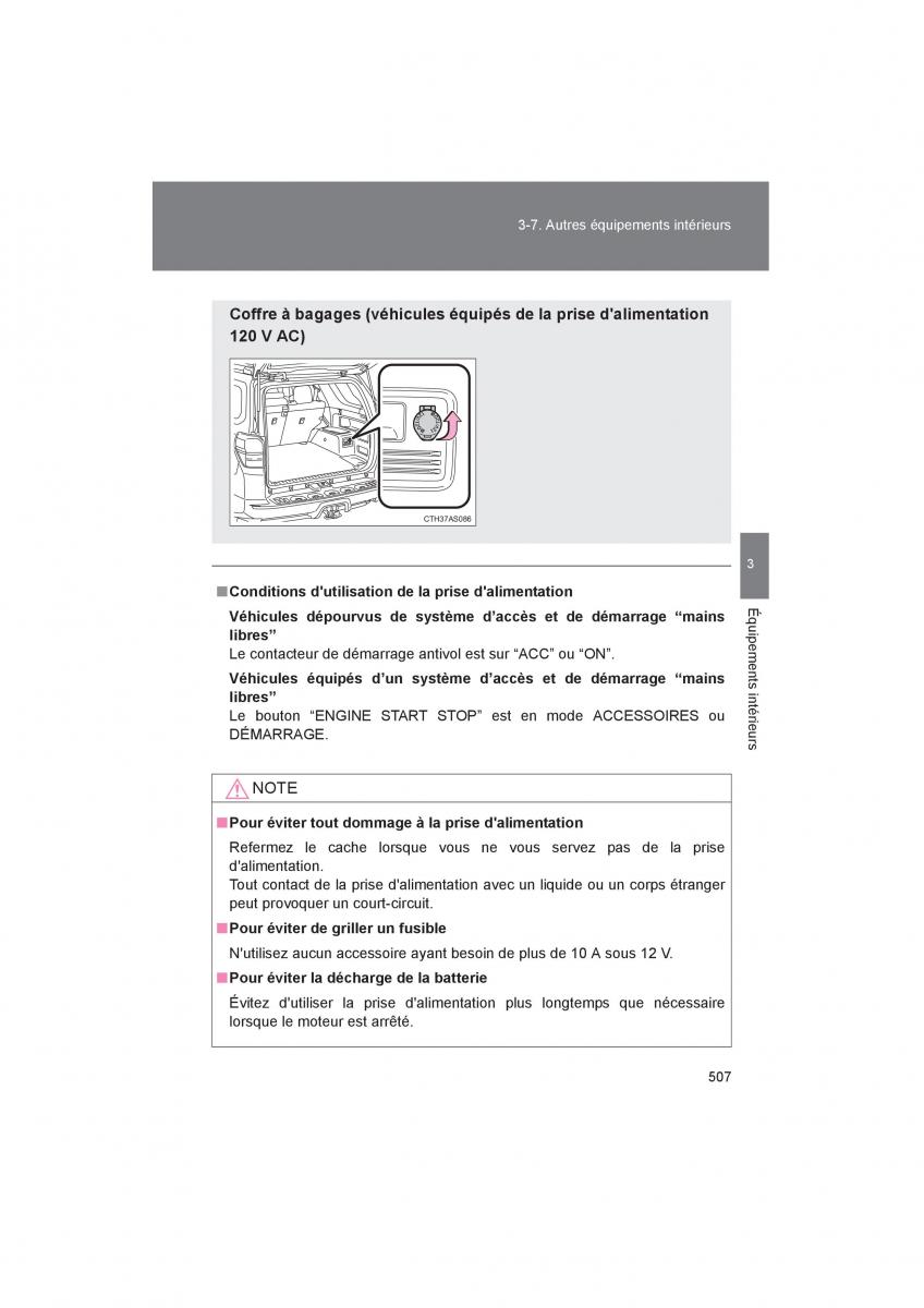 Toyota 4Runner 5 V N280 manuel du proprietaire / page 509