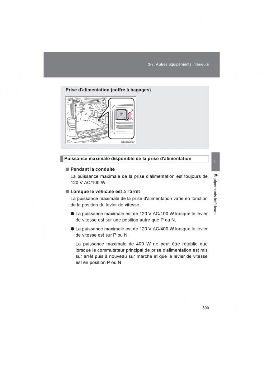 Toyota 4Runner 5 V N280 manuel du proprietaire / page 511