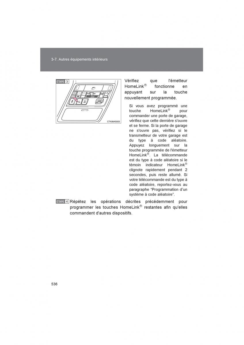 Toyota 4Runner 5 V N280 manuel du proprietaire / page 538