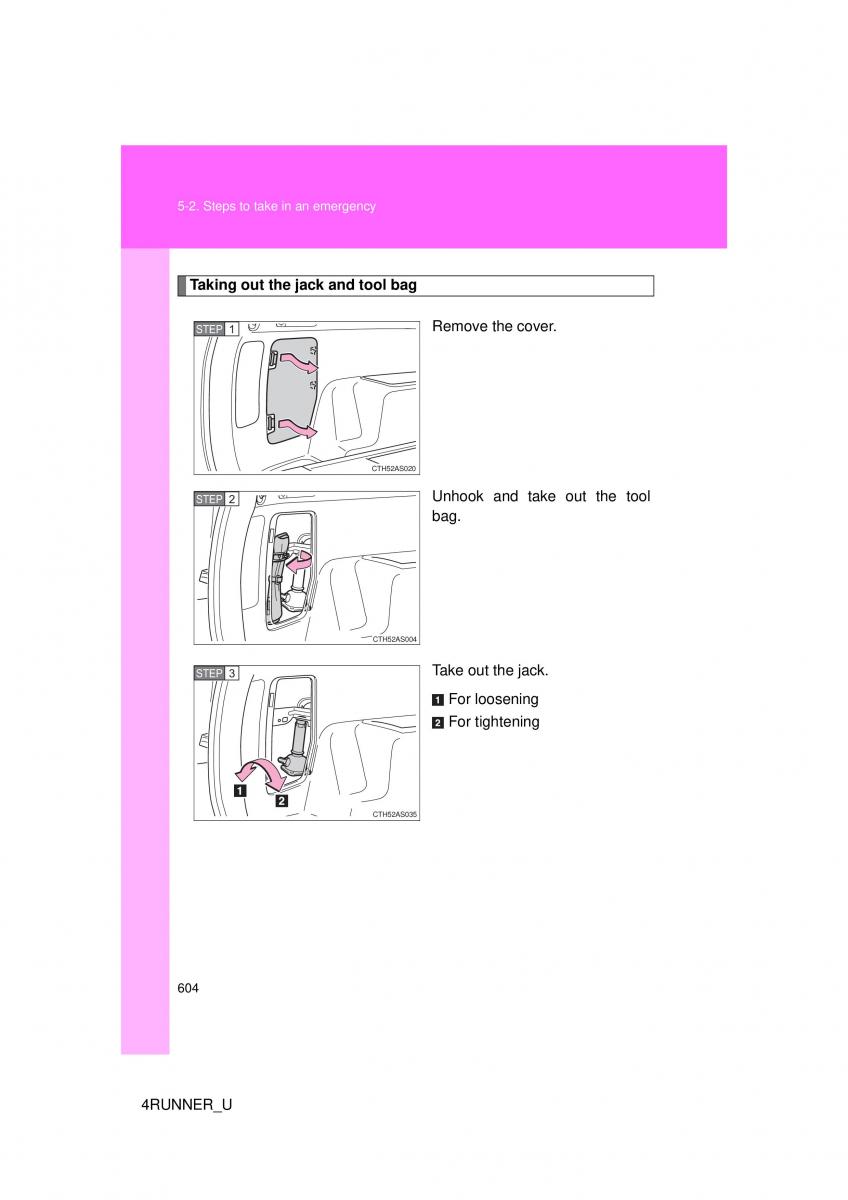 Toyota 4Runner 5 V N280 owners manual / page 569