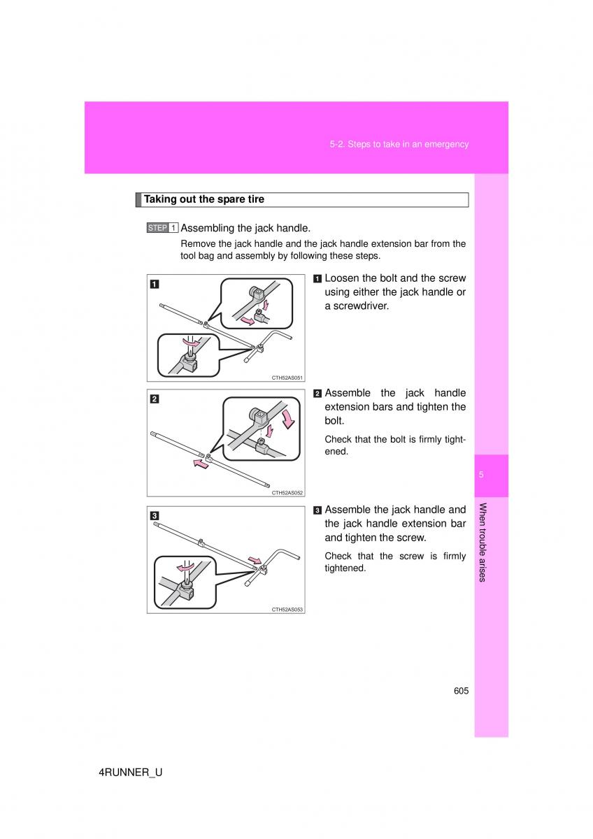 Toyota 4Runner 5 V N280 owners manual / page 570