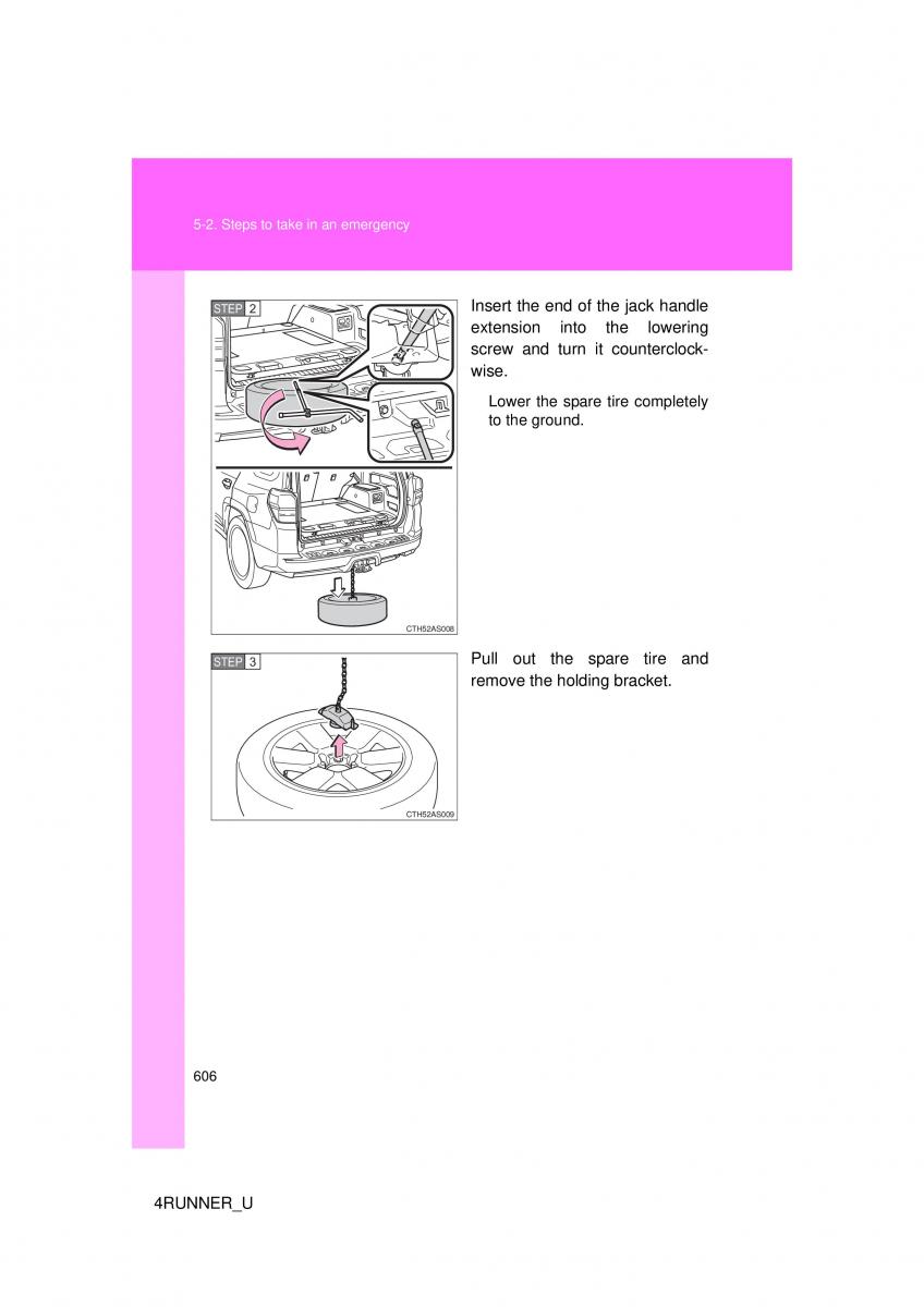 Toyota 4Runner 5 V N280 owners manual / page 571