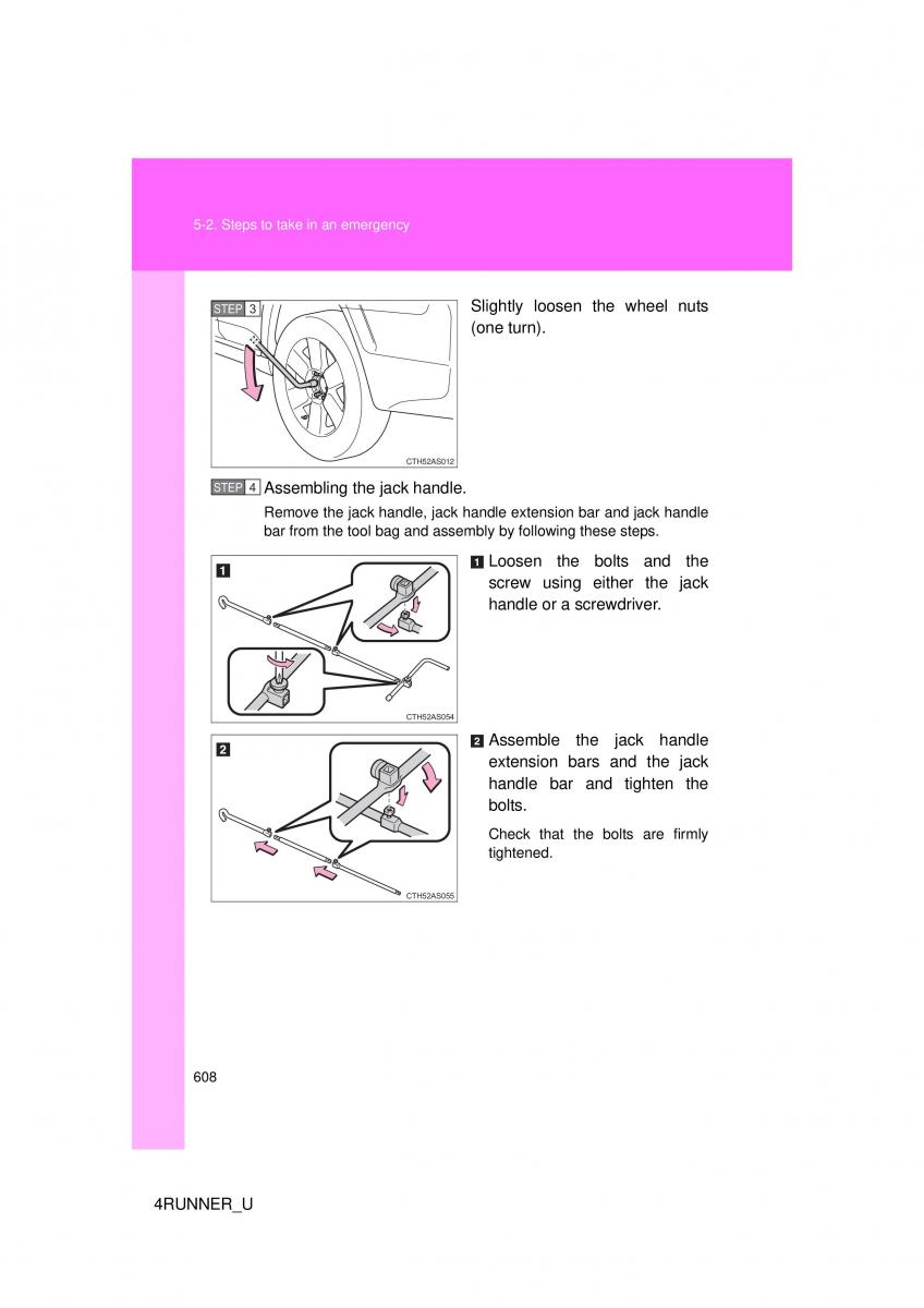 Toyota 4Runner 5 V N280 owners manual / page 573