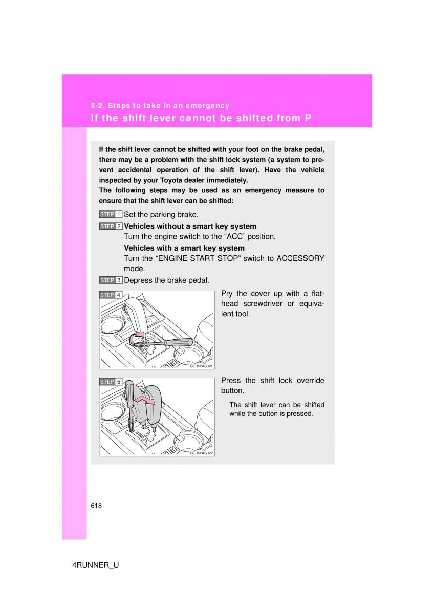 Toyota 4Runner 5 V N280 owners manual / page 583