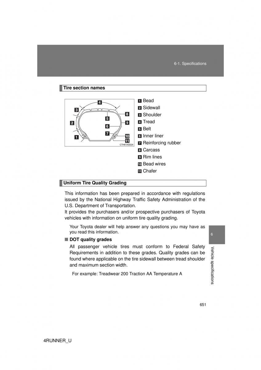 Toyota 4Runner 5 V N280 owners manual / page 615