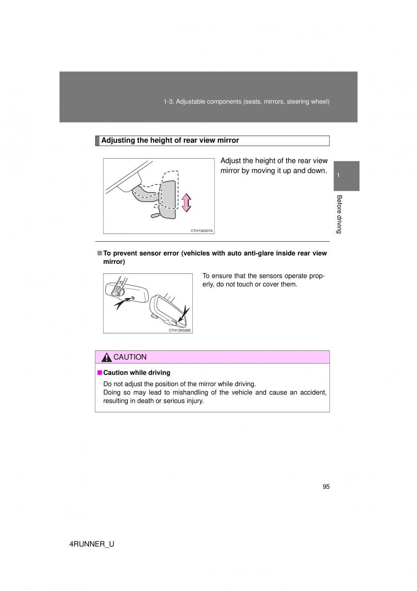 Toyota 4Runner 5 V N280 owners manual / page 65