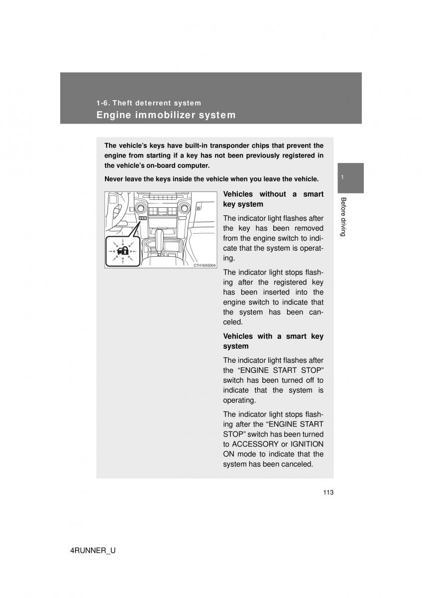 Toyota 4Runner 5 V N280 owners manual / page 83