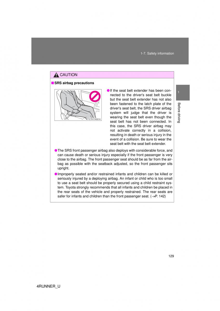 Toyota 4Runner 5 V N280 owners manual / page 99