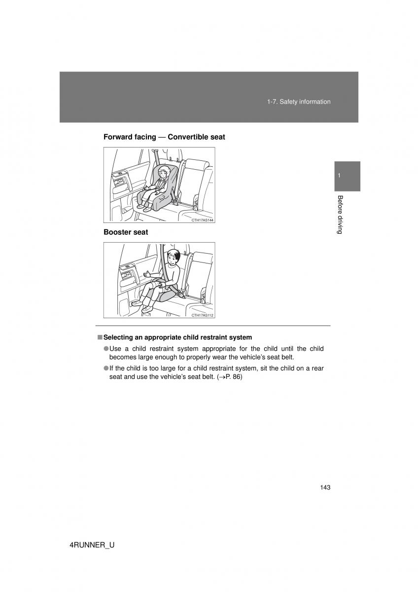 Toyota 4Runner 5 V N280 owners manual / page 113