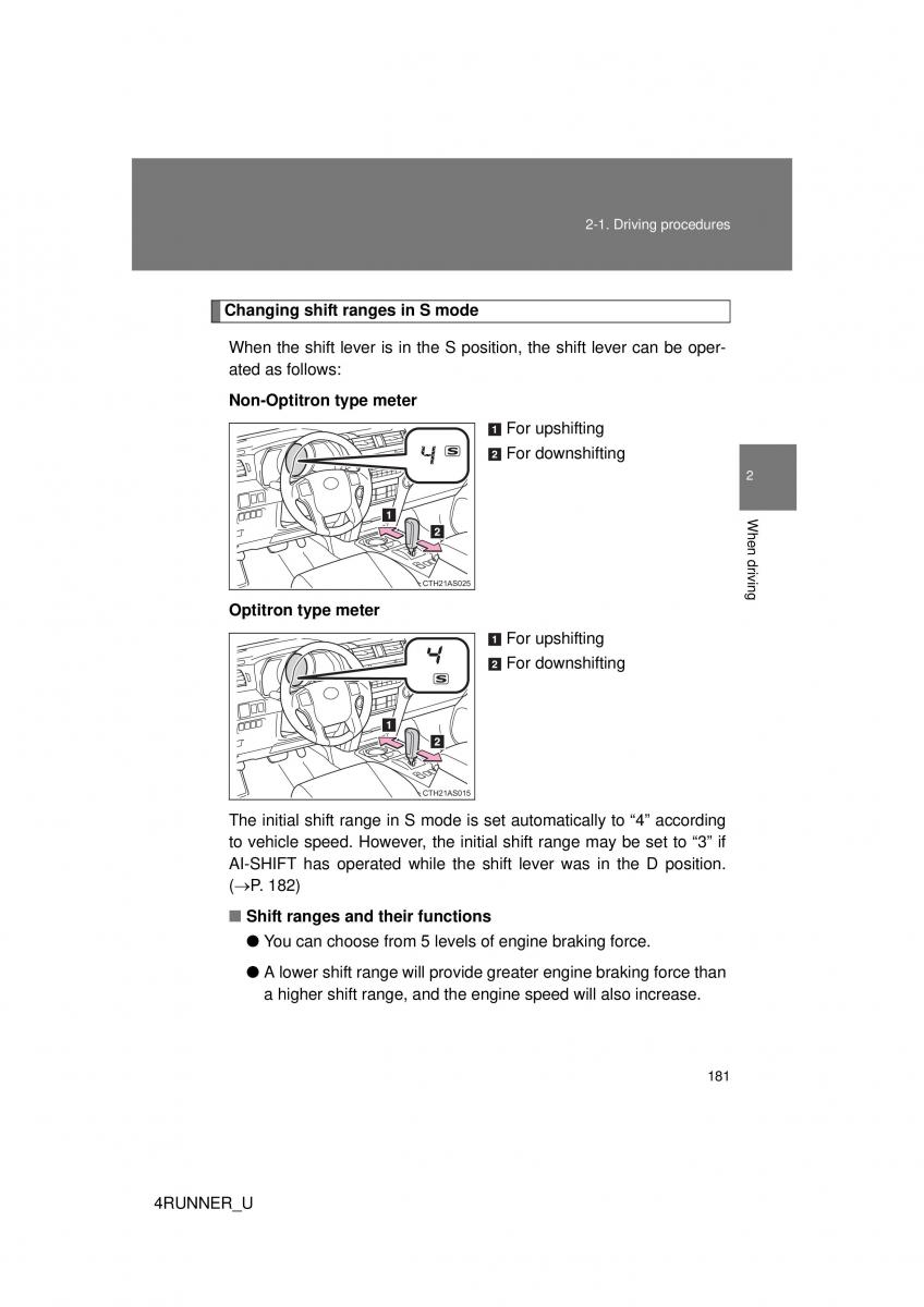 Toyota 4Runner 5 V N280 owners manual / page 150