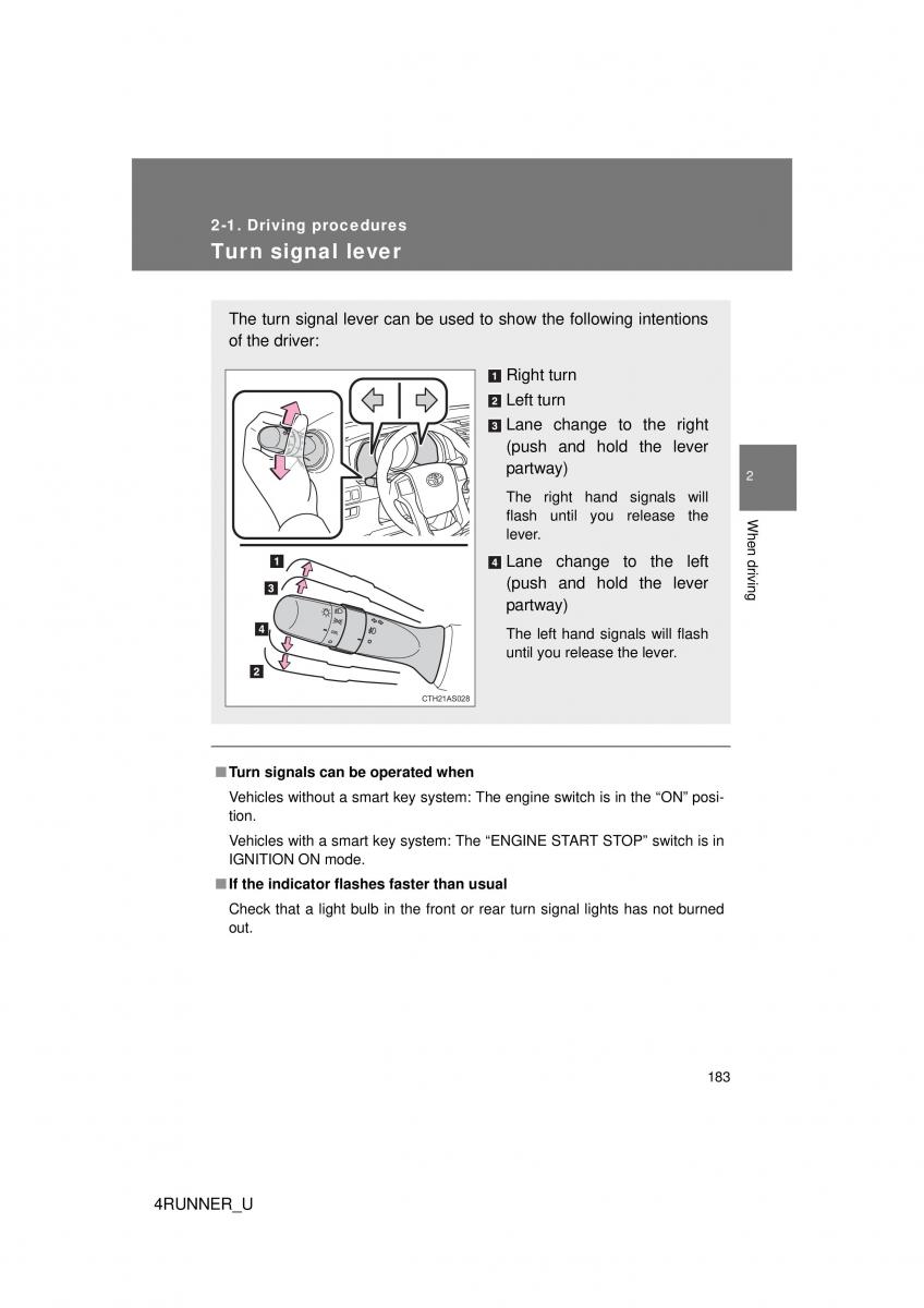 Toyota 4Runner 5 V N280 owners manual / page 152