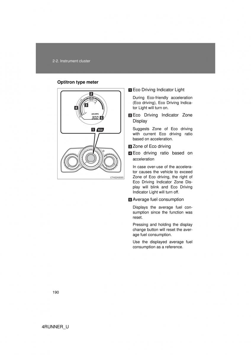 Toyota 4Runner 5 V N280 owners manual / page 159