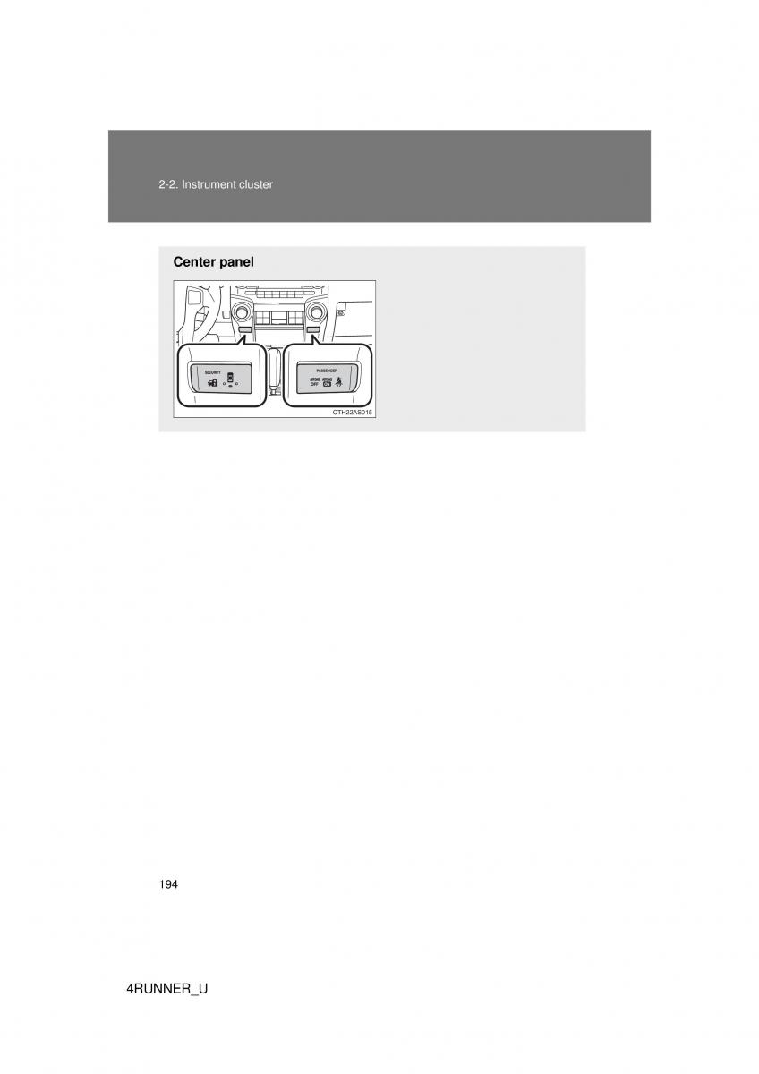 Toyota 4Runner 5 V N280 owners manual / page 163