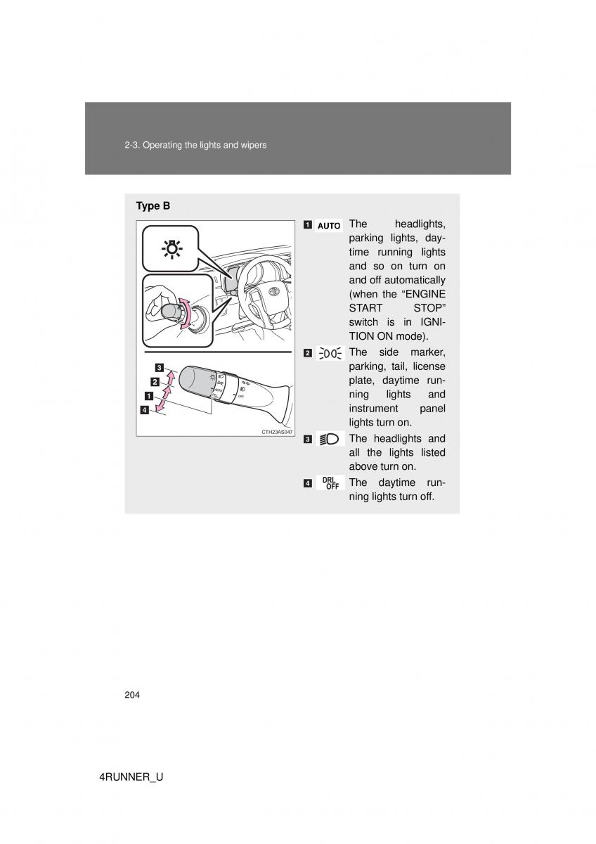 Toyota 4Runner 5 V N280 owners manual / page 173