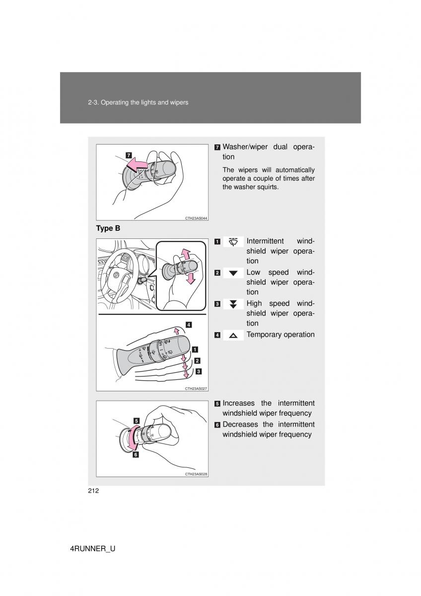 Toyota 4Runner 5 V N280 owners manual / page 181