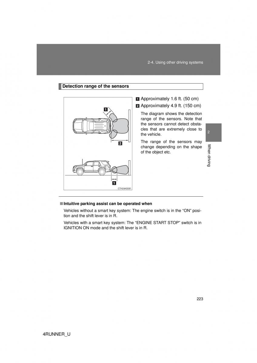 Toyota 4Runner 5 V N280 owners manual / page 192