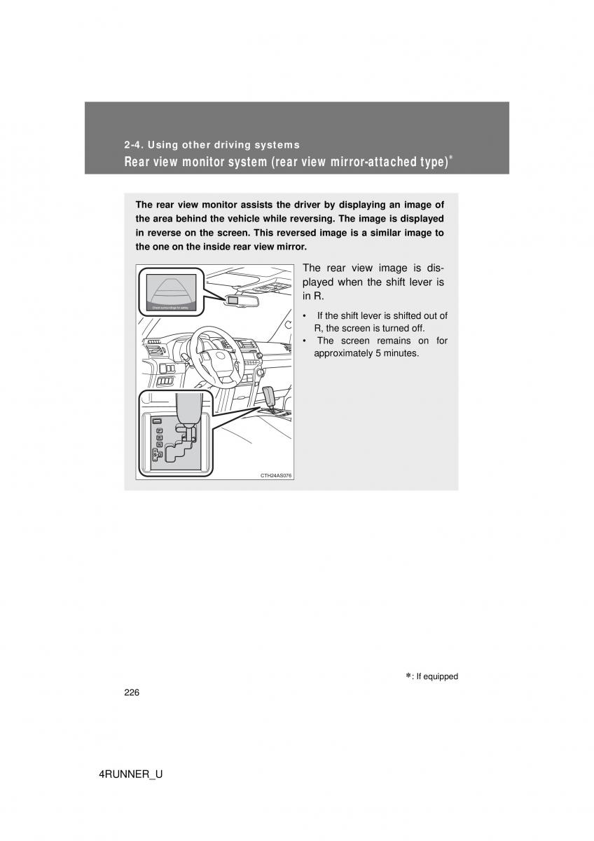 Toyota 4Runner 5 V N280 owners manual / page 195