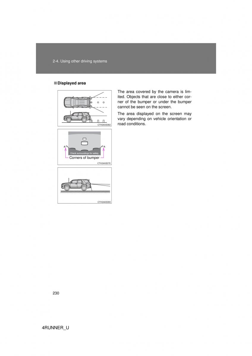 Toyota 4Runner 5 V N280 owners manual / page 199