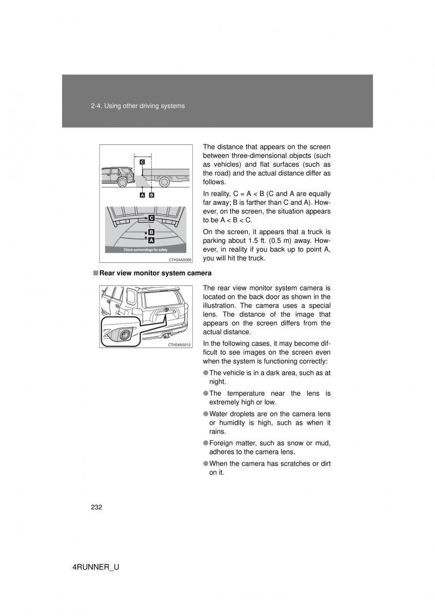 Toyota 4Runner 5 V N280 owners manual / page 201