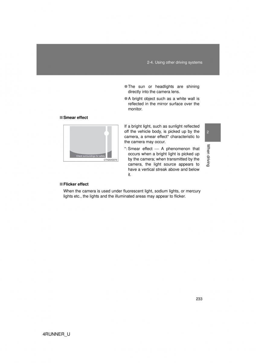 Toyota 4Runner 5 V N280 owners manual / page 202