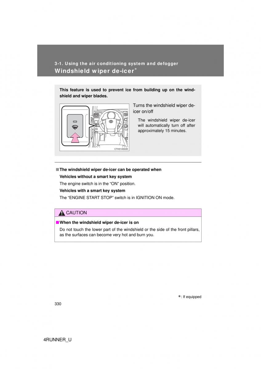 Toyota 4Runner 5 V N280 owners manual / page 297