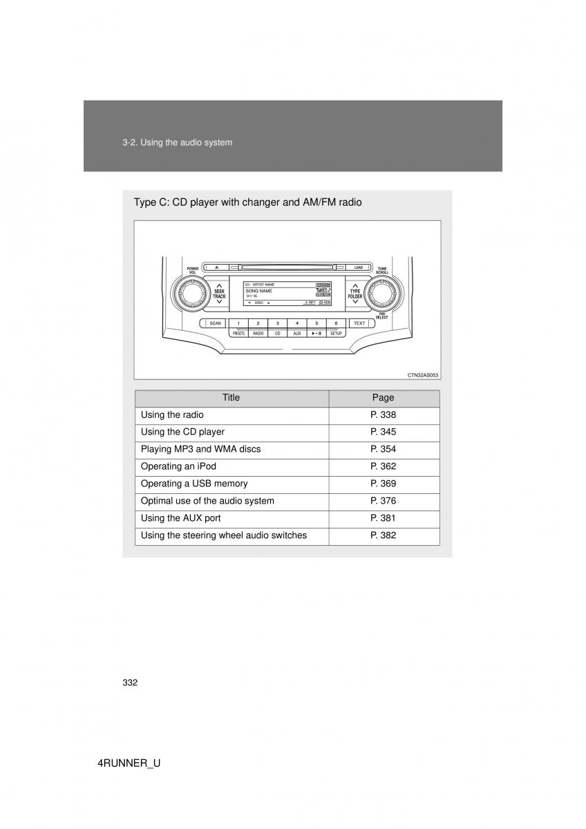 Toyota 4Runner 5 V N280 owners manual / page 299