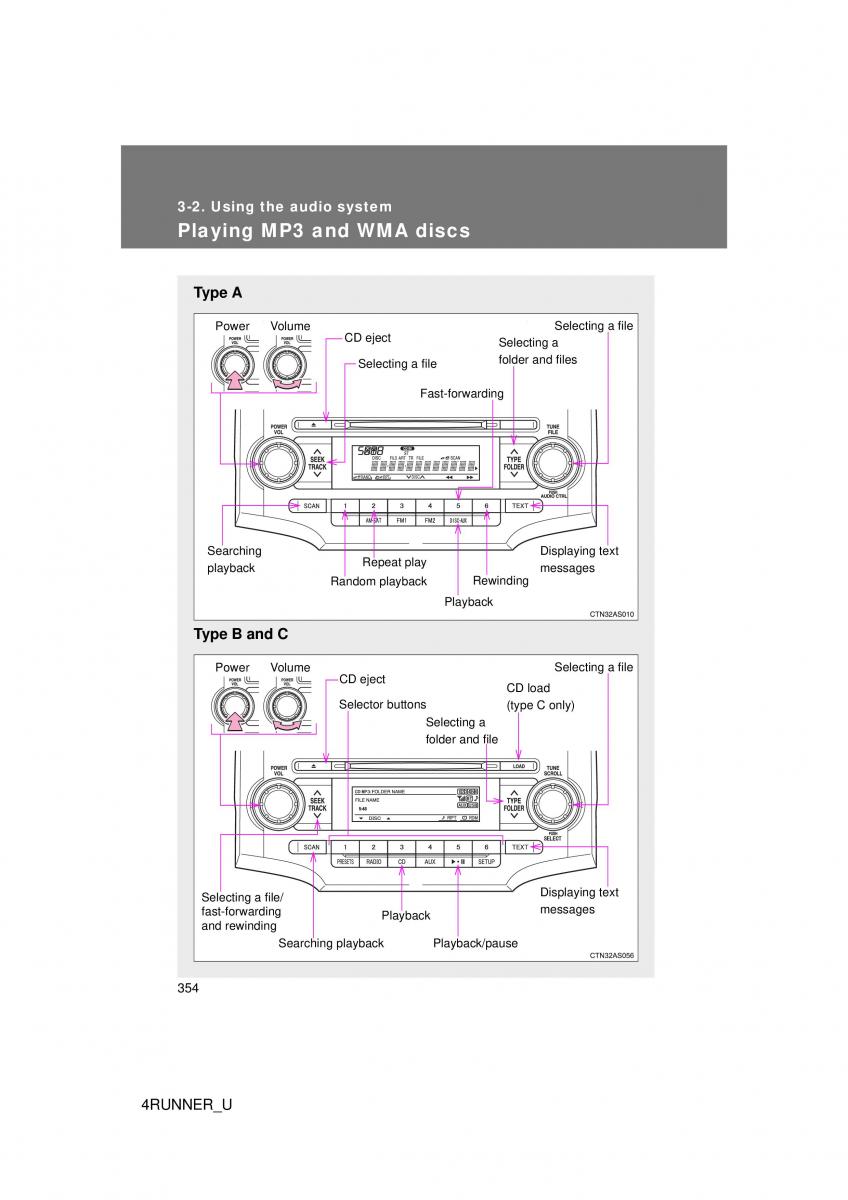 Toyota 4Runner 5 V N280 owners manual / page 321