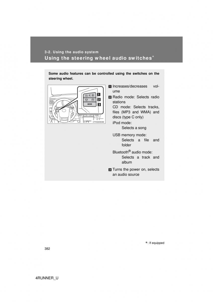 Toyota 4Runner 5 V N280 owners manual / page 349