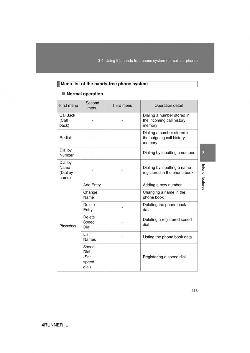 Toyota 4Runner 5 V N280 owners manual / page 380