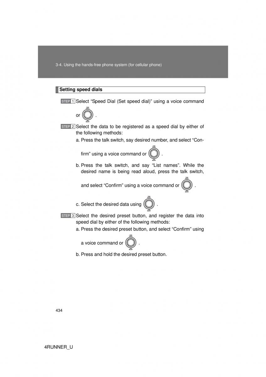 Toyota 4Runner 5 V N280 owners manual / page 401