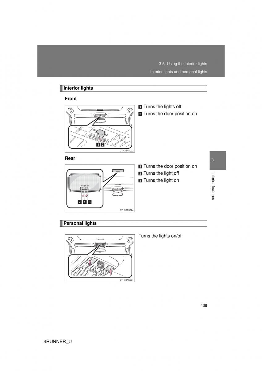 Toyota 4Runner 5 V N280 owners manual / page 406