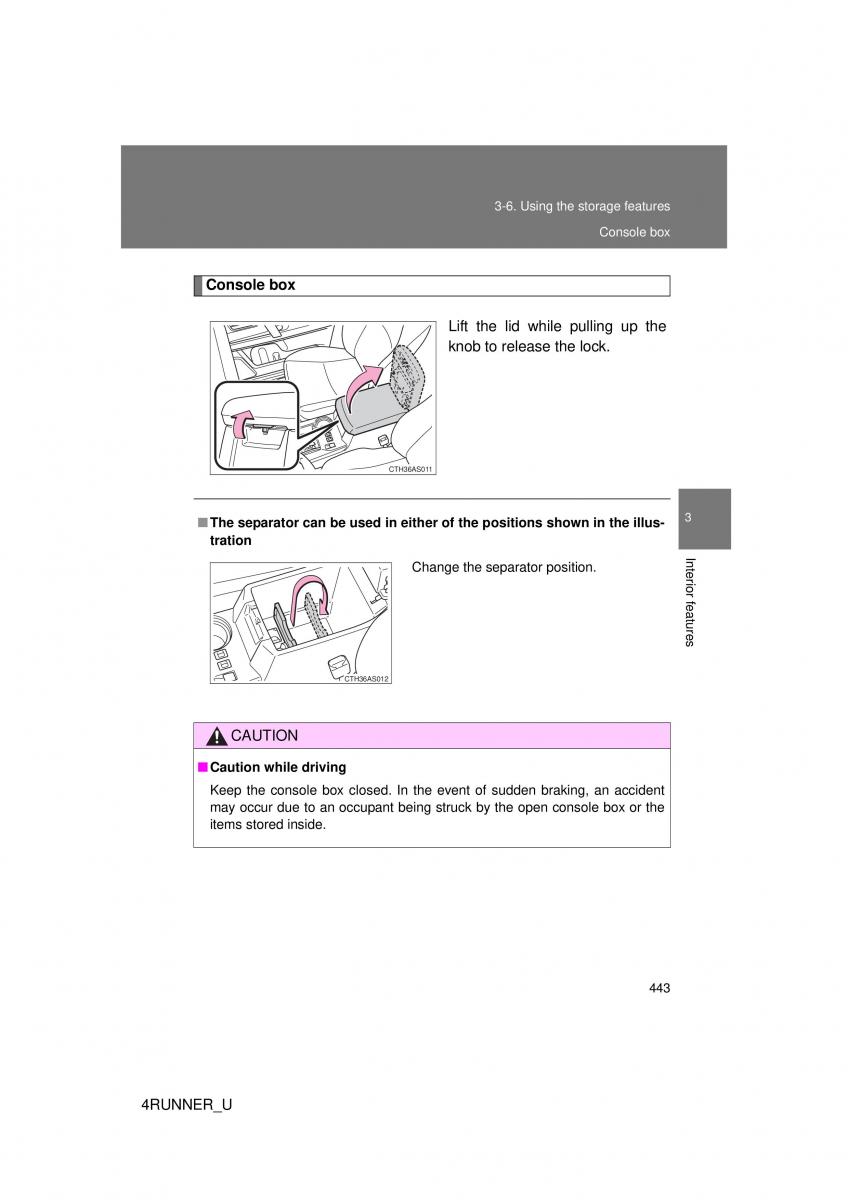 Toyota 4Runner 5 V N280 owners manual / page 410