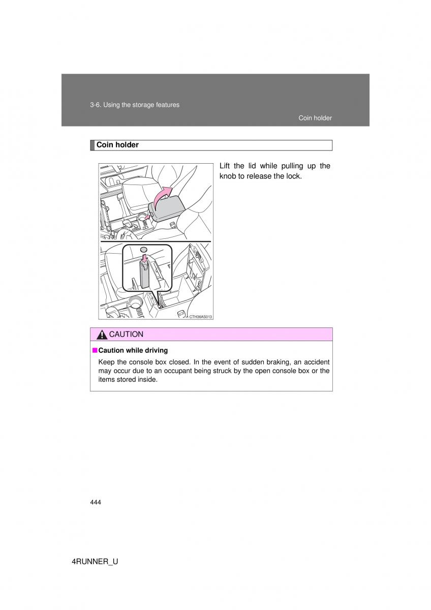 Toyota 4Runner 5 V N280 owners manual / page 411