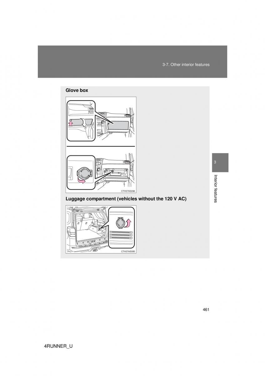 Toyota 4Runner 5 V N280 owners manual / page 428