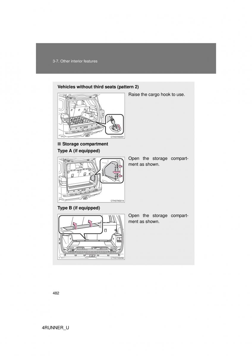 Toyota 4Runner 5 V N280 owners manual / page 449