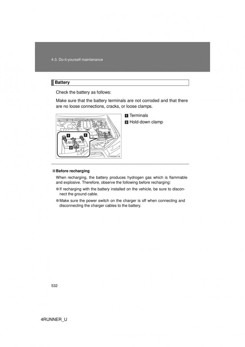 Toyota 4Runner 5 V N280 owners manual / page 498