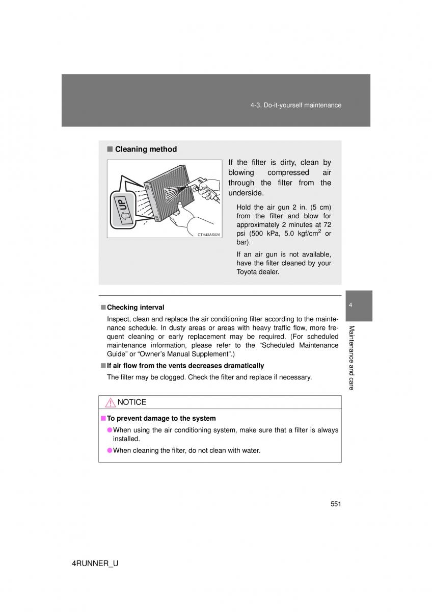 Toyota 4Runner 5 V N280 owners manual / page 517